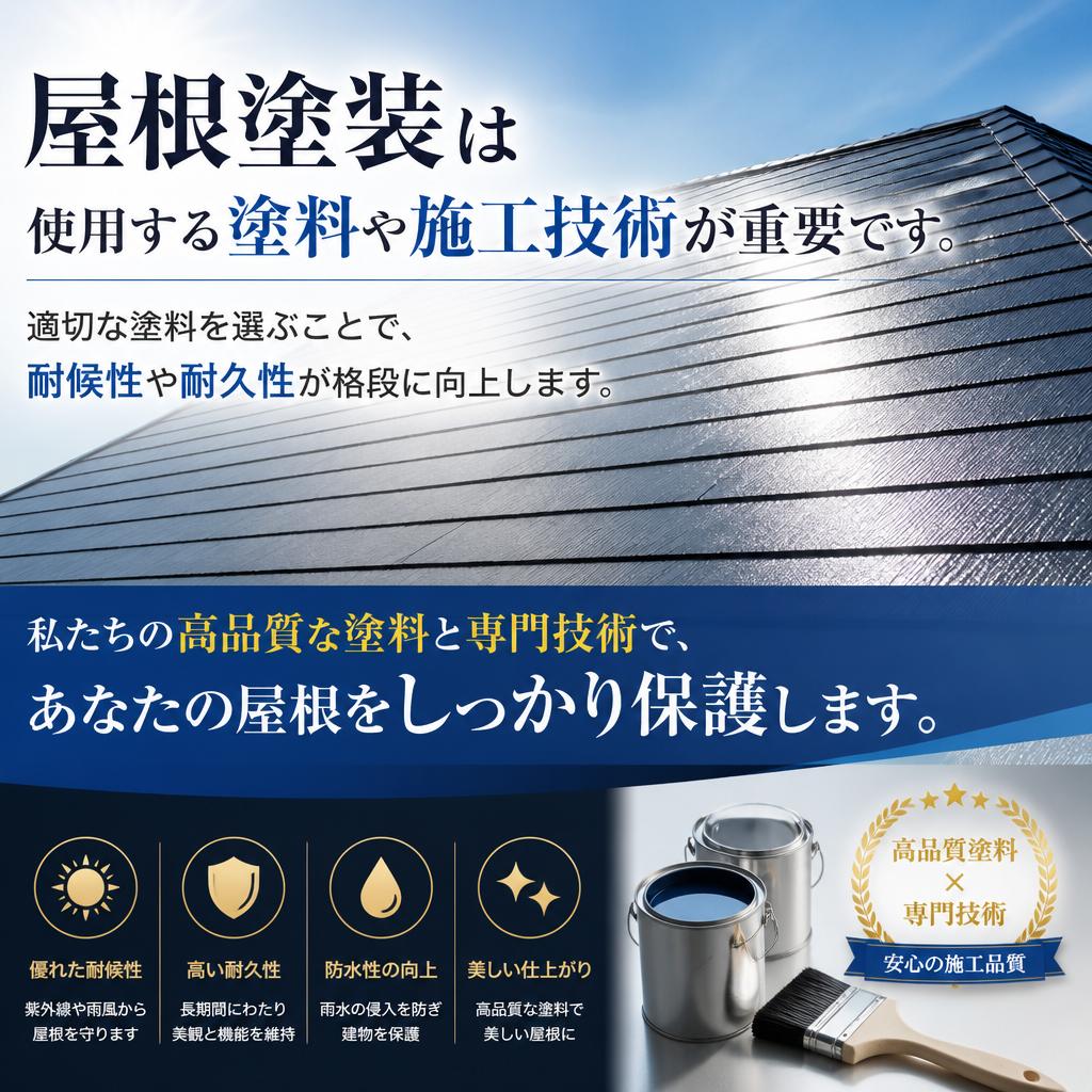 2. 長持ちする屋根塗装の秘訣