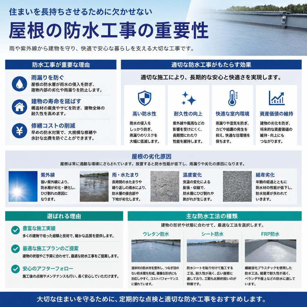 4. 防水工事の重要性