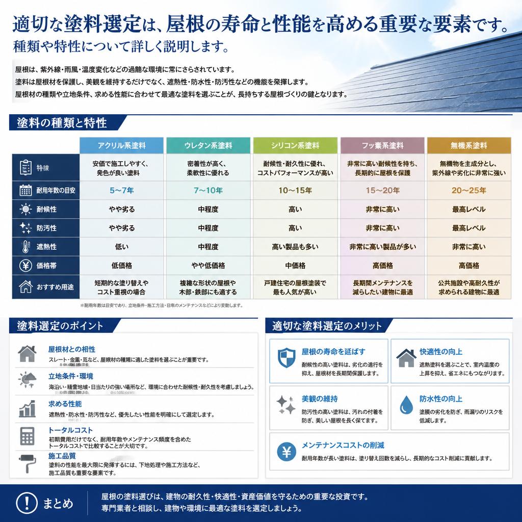 4. 塗料選定のポイント