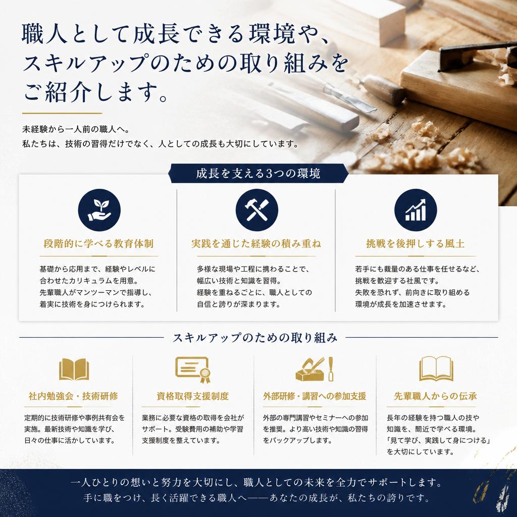 スキルアップを目指そう