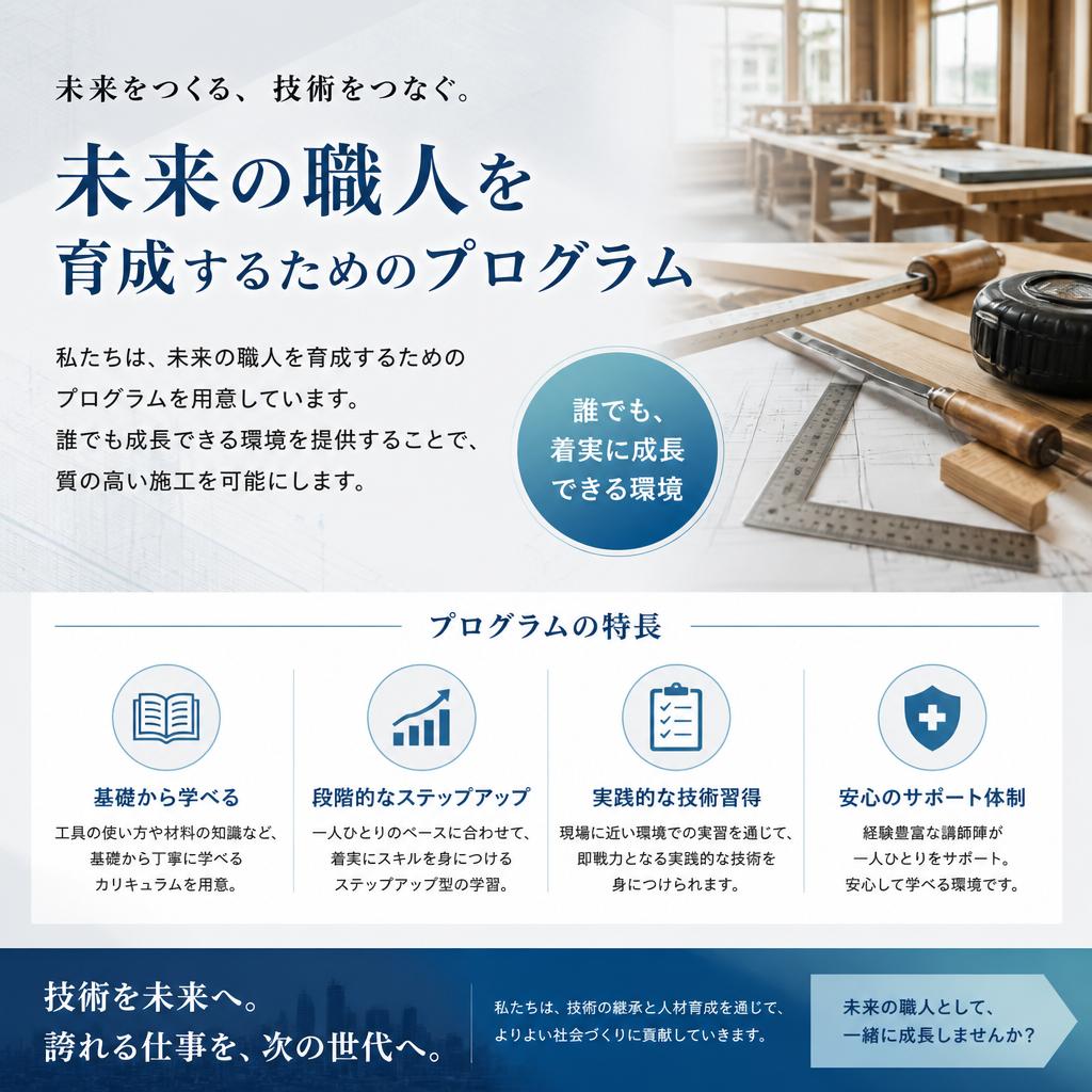 5. 職人育成への取り組み