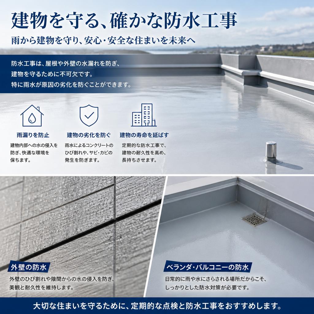 防水工事の必要性