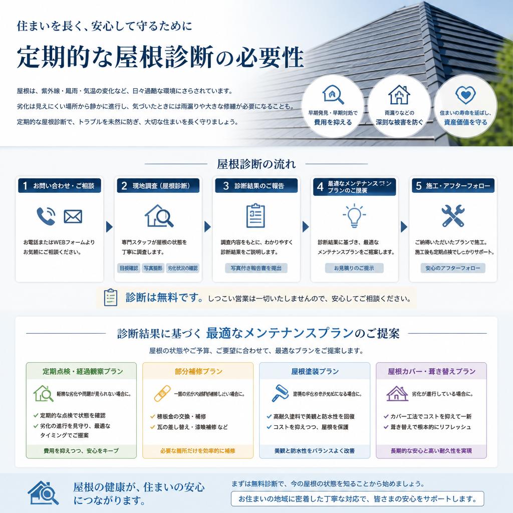 屋根診断の重要性